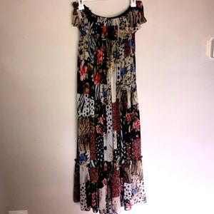 Flowy dress.